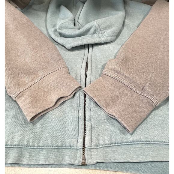 Hurley Men’s Medium Front Zip Colorblock Hooded Jacket Hoodie Split Pocket - Picture 9 of 16